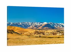 Panorama of the Atlas Mountains at Midelt, Morocco