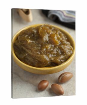 Moroccan black argan soap