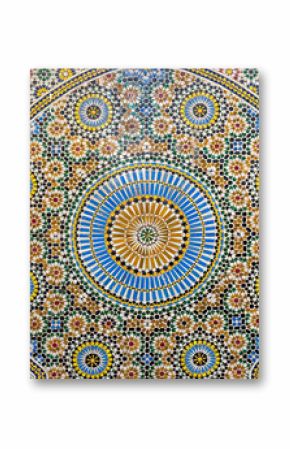 Traditional maroccan pattern background
