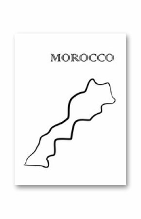 the Morocco map