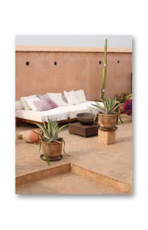 Maroc - Terrasse sur toit
