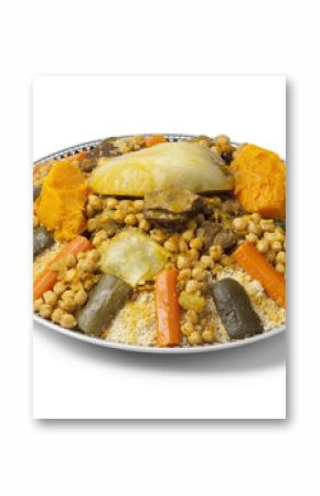 Moroccan couscous dish
