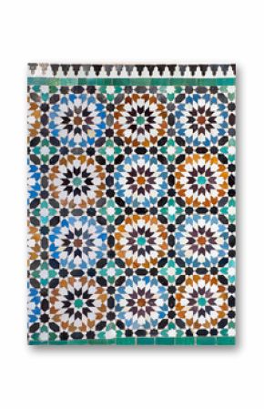 moroccan vintage tile background