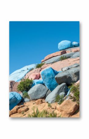 Painted Rocks, Tafraoute, Morocco