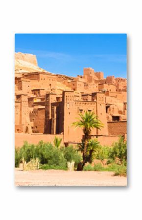 Traditional medieval oasis fortress of Ait Benhaddou, Ouarzazate, Morocco.