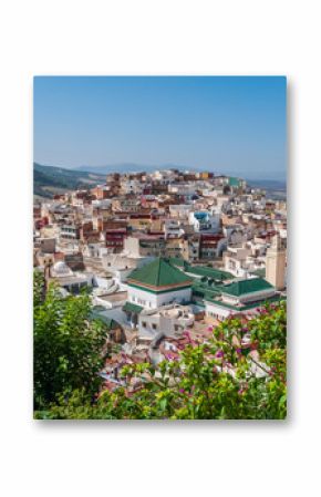 Blick auf Moulay Idriss  Marokko