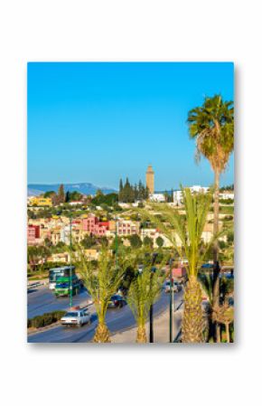 View of Meknes at Bab Berdaine Gate - Morocco