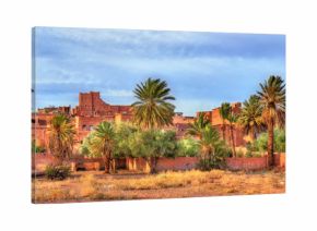 Palm grove at Ouarzazate, Morocco