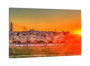 Panorama of Meknes in the evening - Morocco