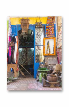 Medina District of Essaouira in Morocco