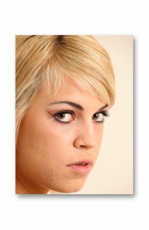 Beautiful Blond Young Woman