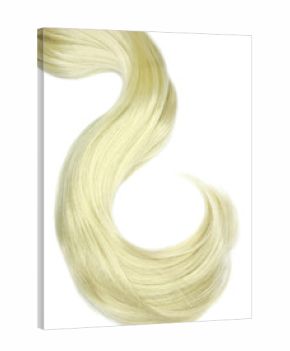 blond hair wave