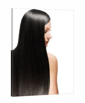 woman with long healthy hair