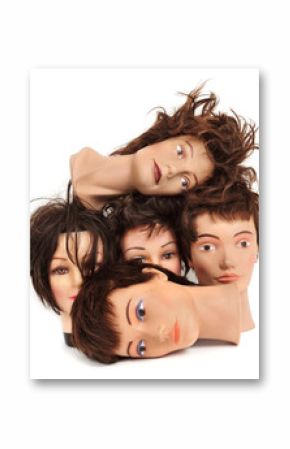 mannequin heads