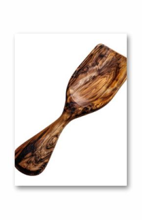 Wooden spatula handcrafted kitchen utensil natural material cooking tool rustic design eco friendly durable unique grain culinary accessory