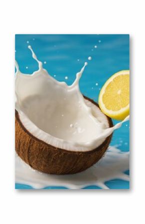 Creamy Coconut and Milk Splash