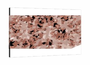 Rose gold geometric background. Abstract texture with triangle shapes. Perfect for modern designs, presentations, and websites.