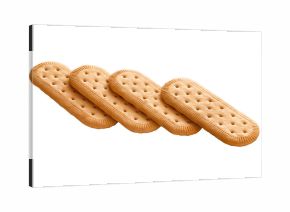 biscoito de maisena isolado em fundo transparente