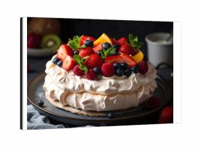 Pavlova, ein Traum von Dessert