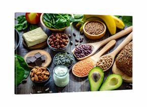 Food products rich in magnesium