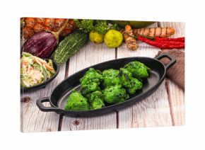 Indian green chicken mint tikka