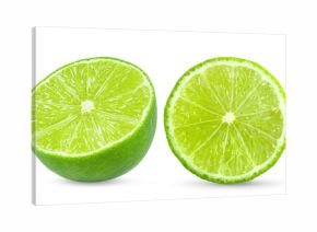lime isolated on transparent png ( image from camera )