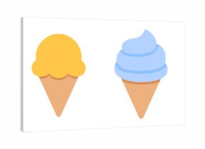 Ice cream icon. Ice cream vector set