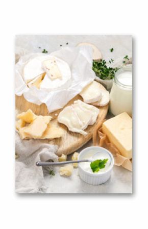Fresh milk products.