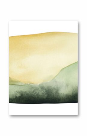 PNG Watercolor abstract shape illustration minimalist painting.