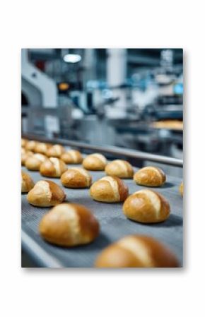 A factory system for making tasty fresh bread rolls