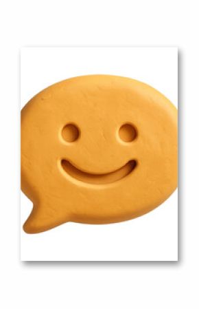 PNG Smiling emoji speech bubble