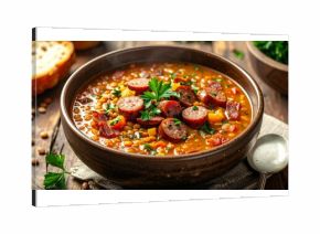 Linsensuppe