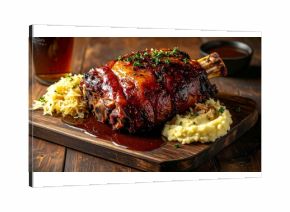 Schmorhaxe vom Schwein