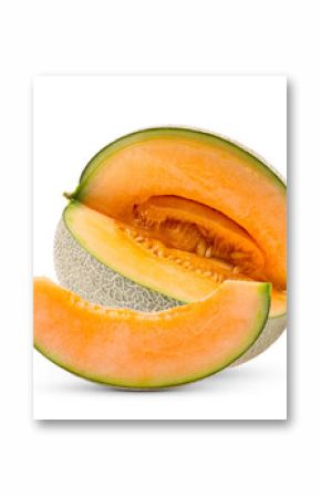 melon isolated on transparent png