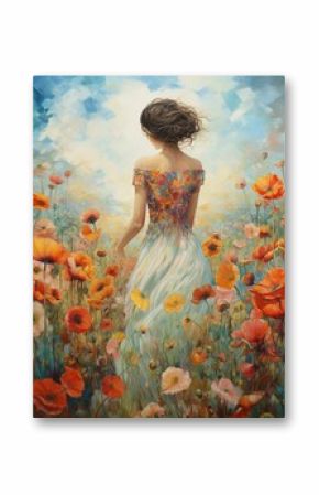 Bohemian Meadow Paintings: Wall Art Inspired by the Majestic Meadow Muse