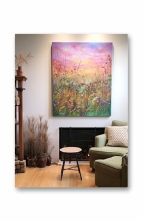 Bohemian Meadow Paintings: Spirit Soaring Scapes and Wall Art