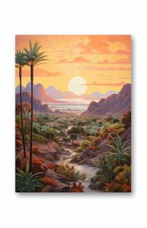Bohemian Desert Vistas: A Contemporary Twist on Desert Landscapes