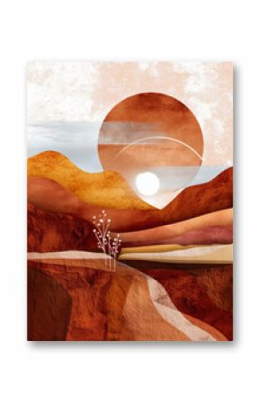 Terracotta Boho Wall Decor