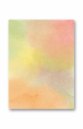Candy Watercolor Landscape Illustration 