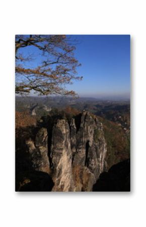 saxon switzerland and bohemian national park, germany