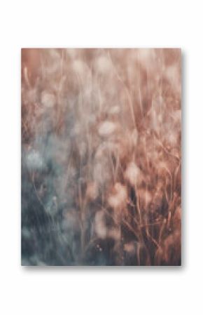 Abstract Scandinavian art print Design Blend organic shapes and elements