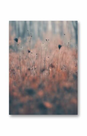 Abstract Scandinavian art print Design Blend organic shapes and elements