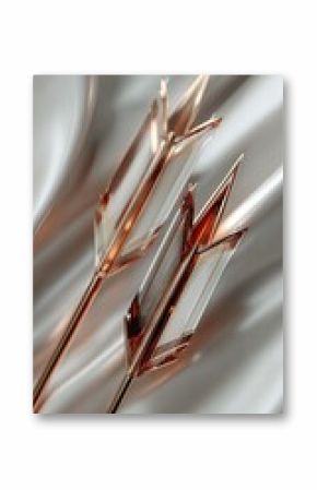 Dried Flowers on Silk