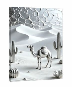 Camel in desert I Wall Decor 