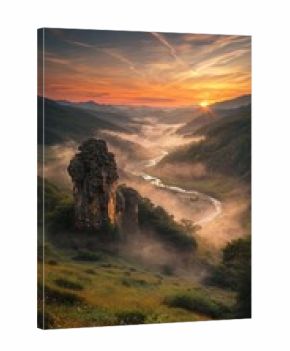 Minimalist Boho Sanctuary: AI-Generated Bedroom with Macrame Wall Hanging