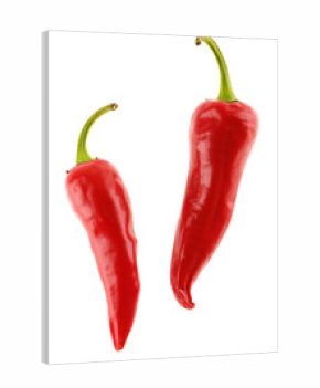 two red chili pepers