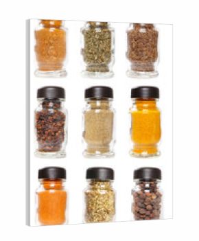 Bottles with seasonings