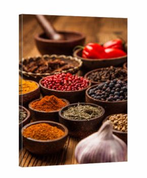 A selection of spices