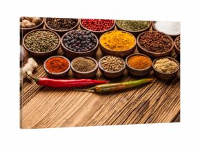 A selection of spices