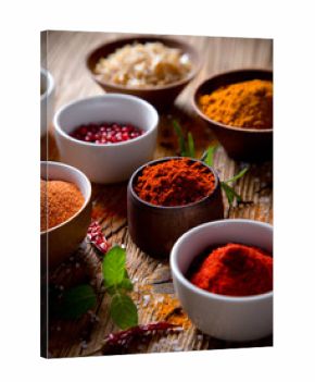 Assorted spices